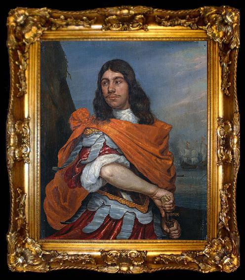 framed  Abraham Evertsz. van Westerveld Cornelis Tromp in Roman costume, ta009-2